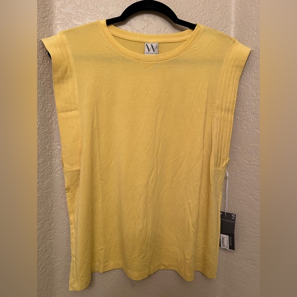 Worthington Tops - Worthington NWT Yellow Sleeveless Top Size Medium